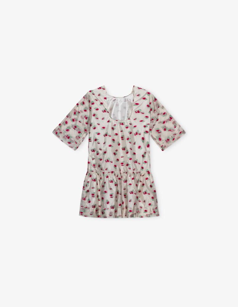 rinascente Ganni Vestito mini jacquard Organza