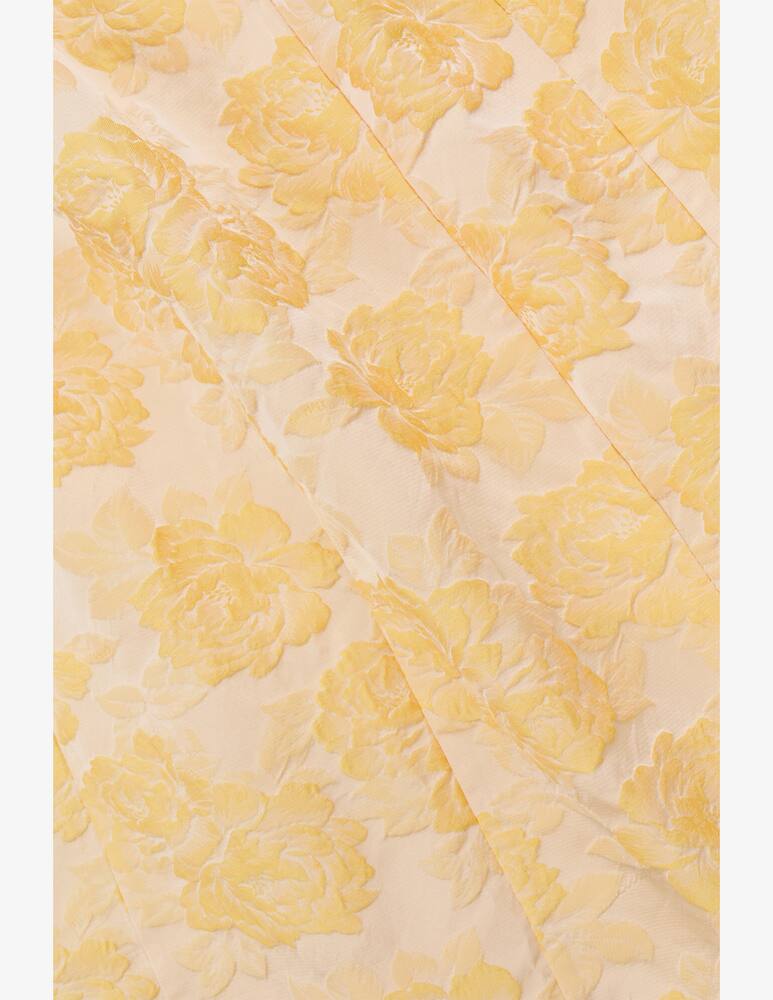 rinascente Ganni Botanical jacquard mini dress