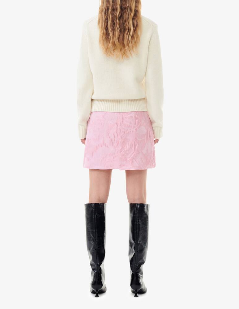 rinascente Ganni Minigonna testurizzata