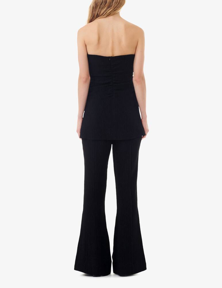 rinascente Ganni Top senza spalline stretch