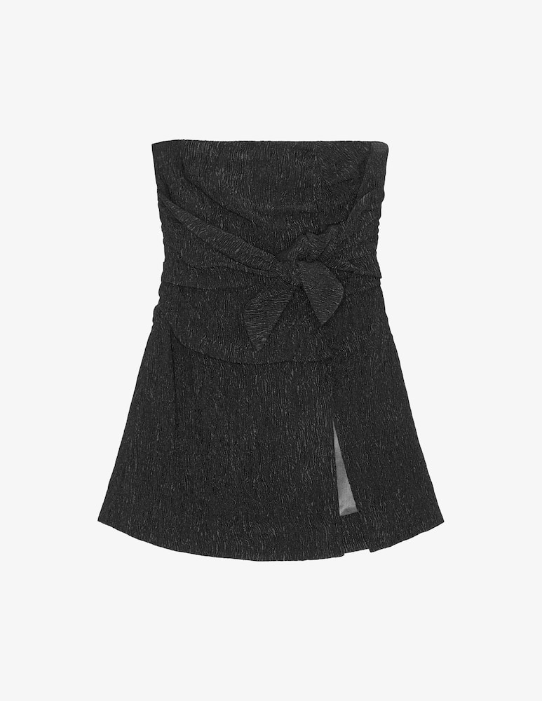 rinascente Ganni Top senza spalline stretch