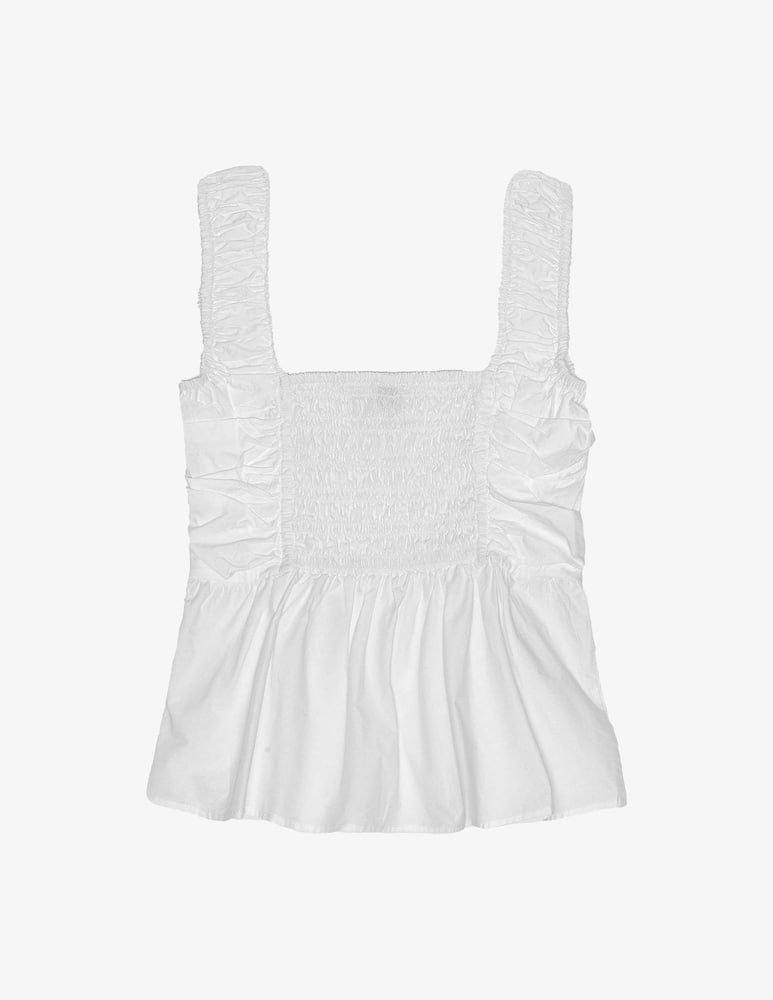 Ganni Blusa con spalline smock - immagine 6 Ganni Blusa con spalline smock - immagine 6