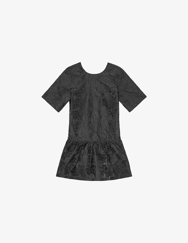 Ganni Vestito corto con schiena scoperta - immagine 1 Ganni Vestito corto con schiena scoperta - immagine 1