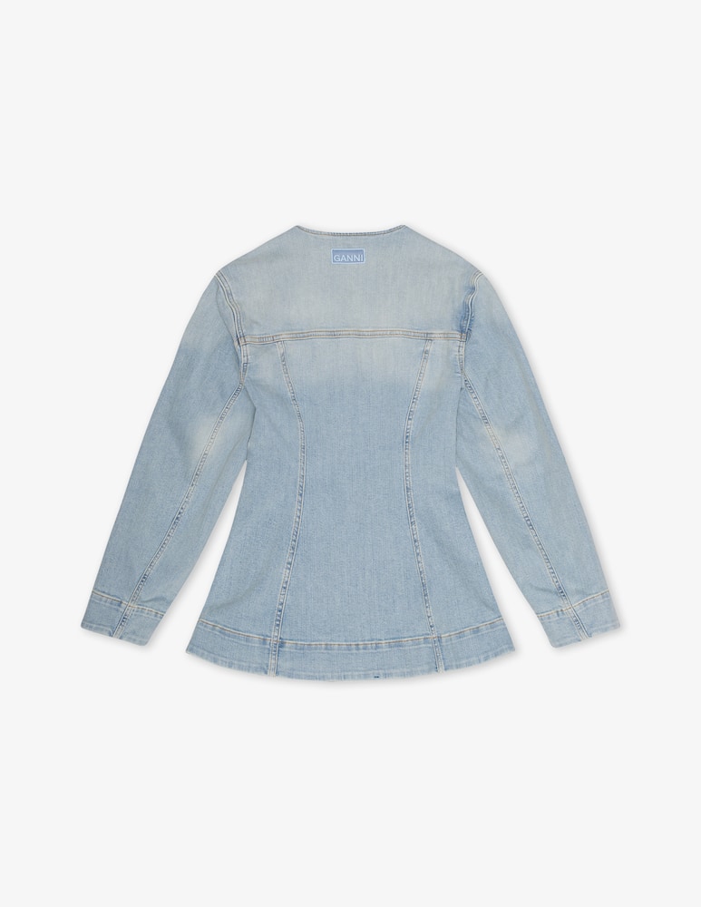 Ganni Tint denim fitted blazer - picture 2 Ganni Tint denim fitted blazer - picture 2