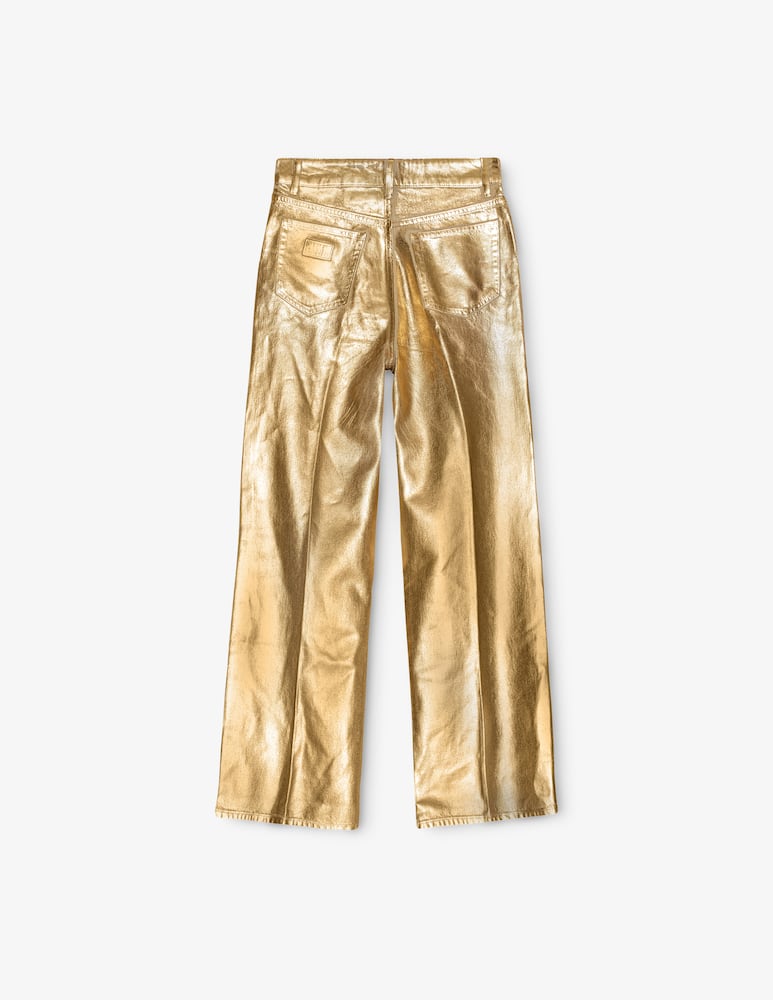 Ganni Foil denim wide jeans - picture 2 Ganni Foil denim wide jeans - picture 2