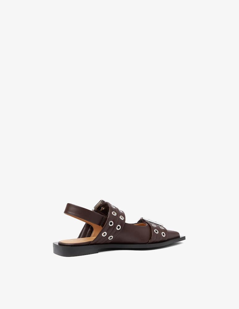 Ganni Ballerina Feminine Buckle - immagine 4 Ganni Ballerina Feminine Buckle - immagine 4