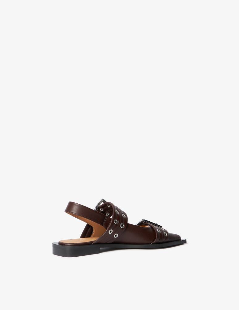 rinascente Ganni Ballerina Feminine Buckle