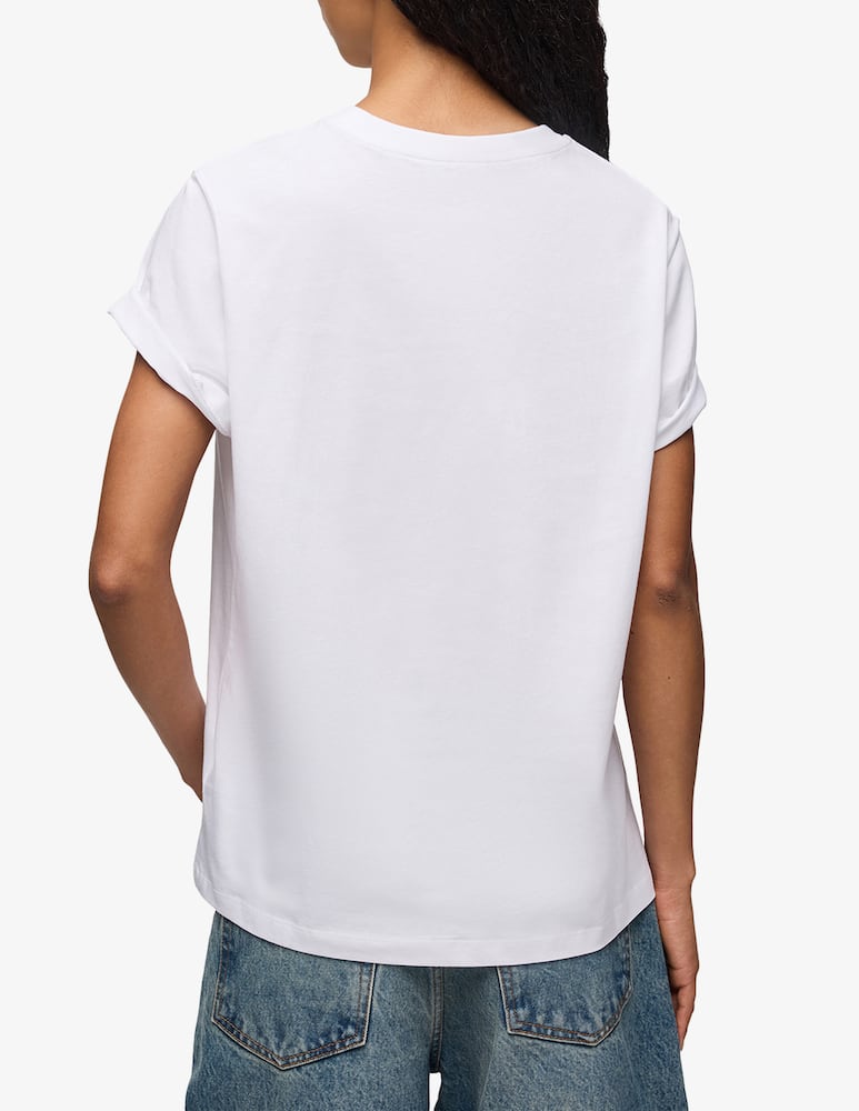 Ganni Basic jersey cherry relaxed t-shirt - picture 2 Ganni Basic jersey cherry relaxed t-shirt - picture 2