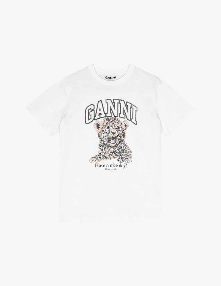 Ganni Leo relaxed t-shirt - picture 4 Ganni Leo relaxed t-shirt - picture 4