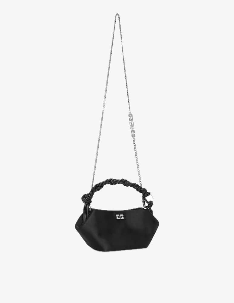 rinascente Ganni Bou satin crossbody bag
