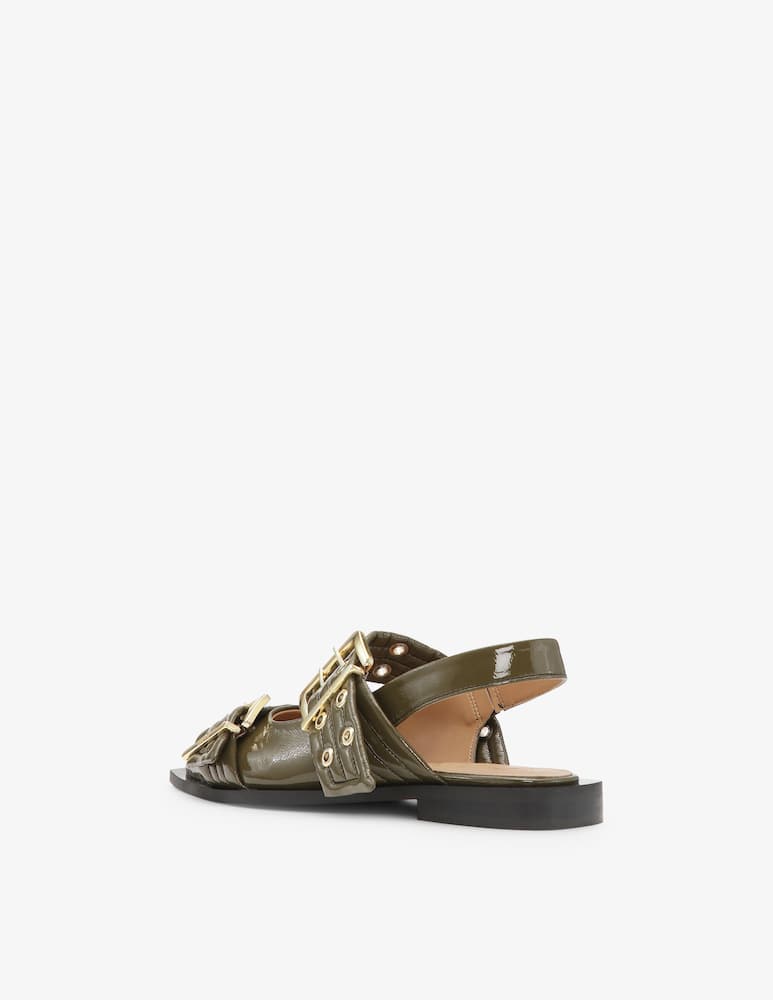 Ganni Slingback con fibbia naplack - immagine 3 Ganni Slingback con fibbia naplack - immagine 3