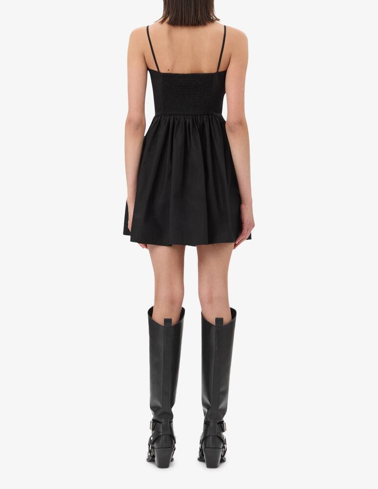 rinascente Ganni Abito popeline con spalline