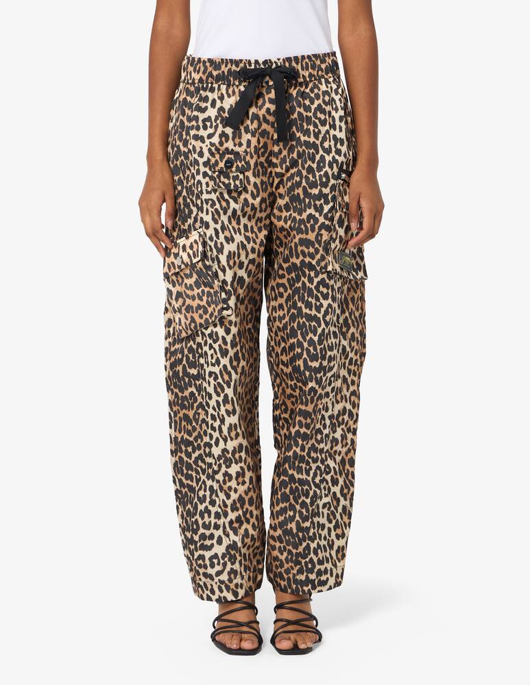 Ganni Pantaloni cargo in nylon Duchesse - immagine 1 Ganni Pantaloni cargo in nylon Duchesse - immagine 1