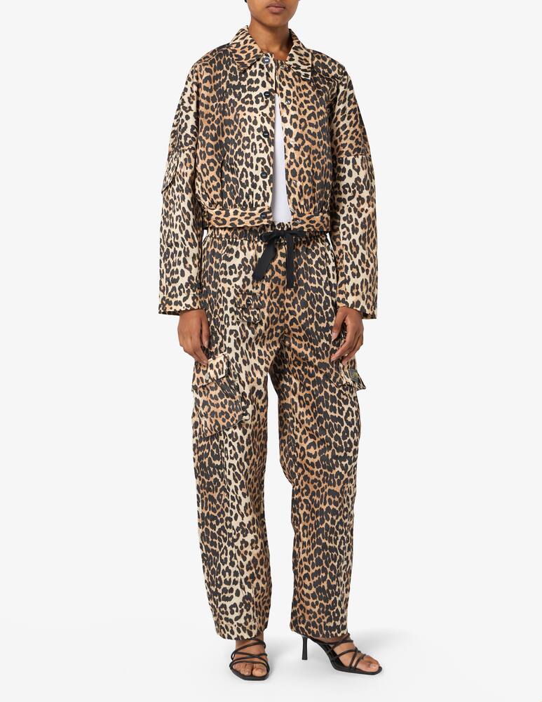 rinascente Ganni Pantaloni cargo in nylon Duchesse