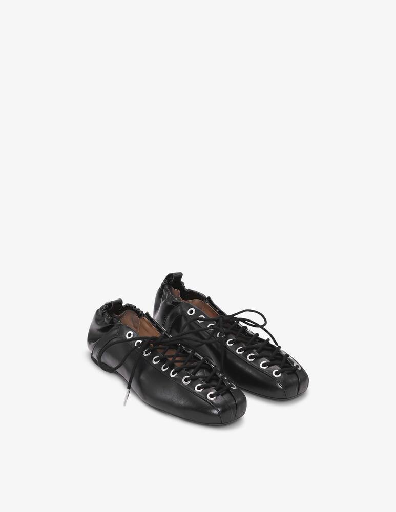 rinascente Ganni Ballerina con lacci