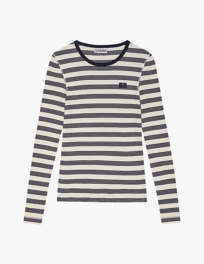 Ganni Maglia righe manica lunga - immagine 1 Ganni Maglia righe manica lunga - immagine 1