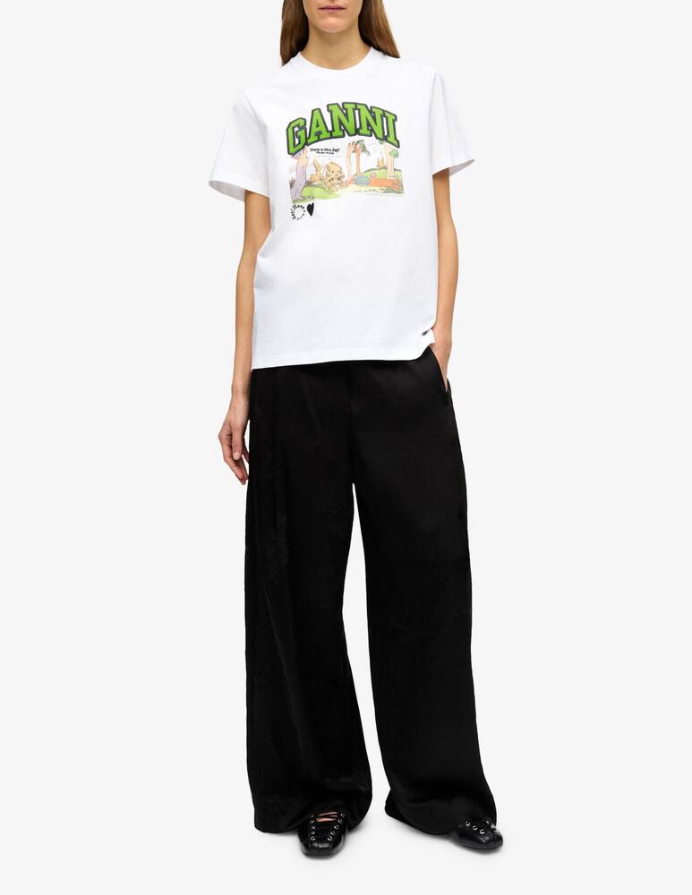 rinascente Ganni T-shirt relaxed Poppy