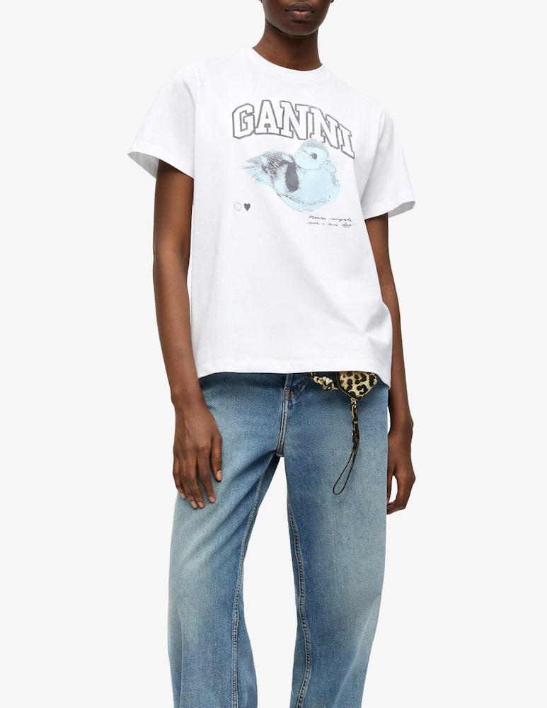 Ganni Maglia jersey Duckie - immagine 1 Ganni Maglia jersey Duckie - immagine 1