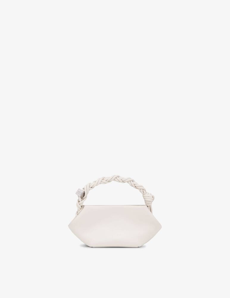 rinascente Ganni Bou mini eyelets lace up bag