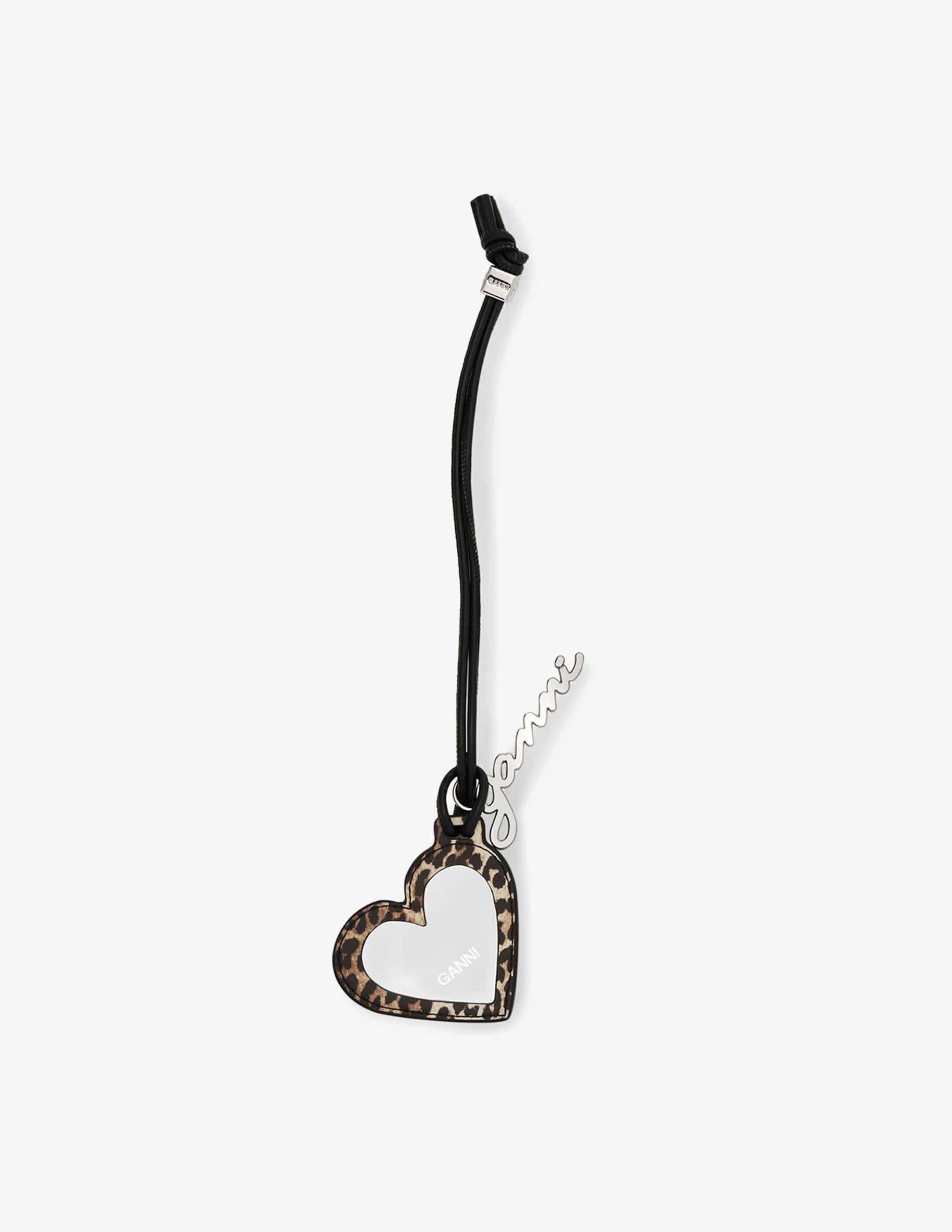Shop Ganni Smiley keychain on Rinascente