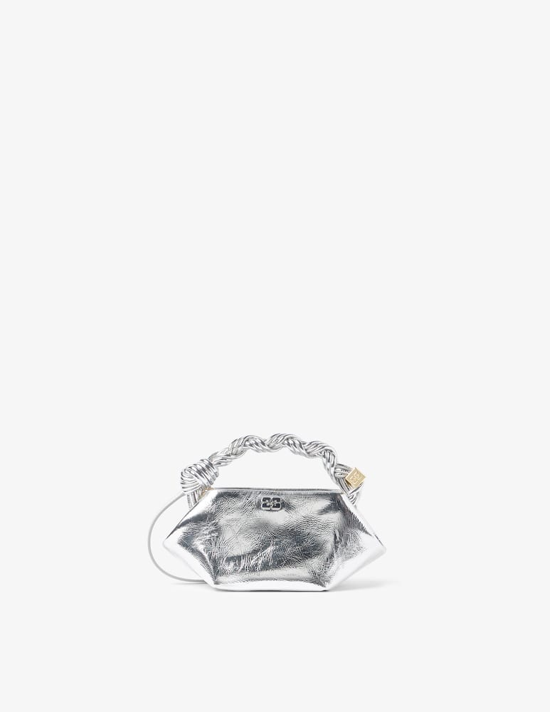 rinascente Ganni Metallic Mini Bou bag