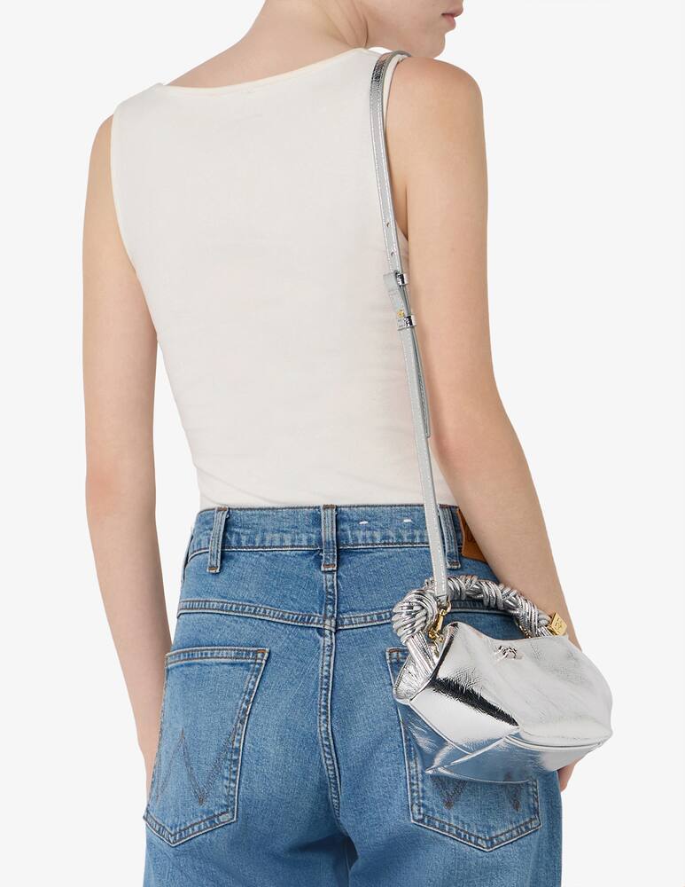 rinascente Ganni Metallic Mini Bou bag