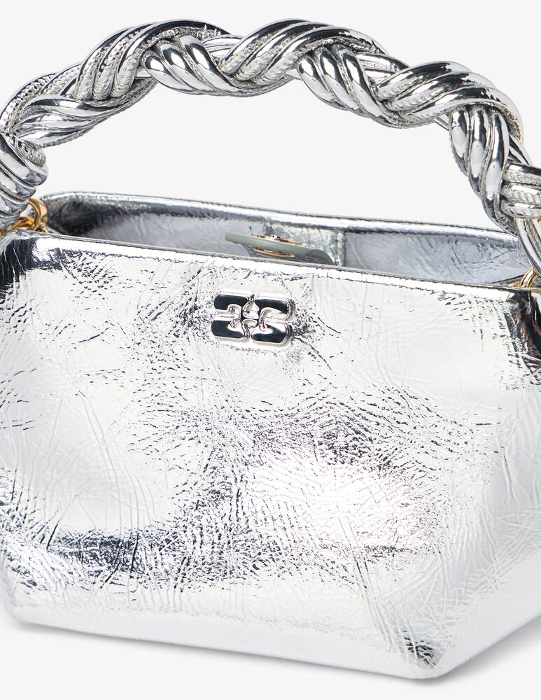 rinascente Ganni Metallic Mini Bou bag