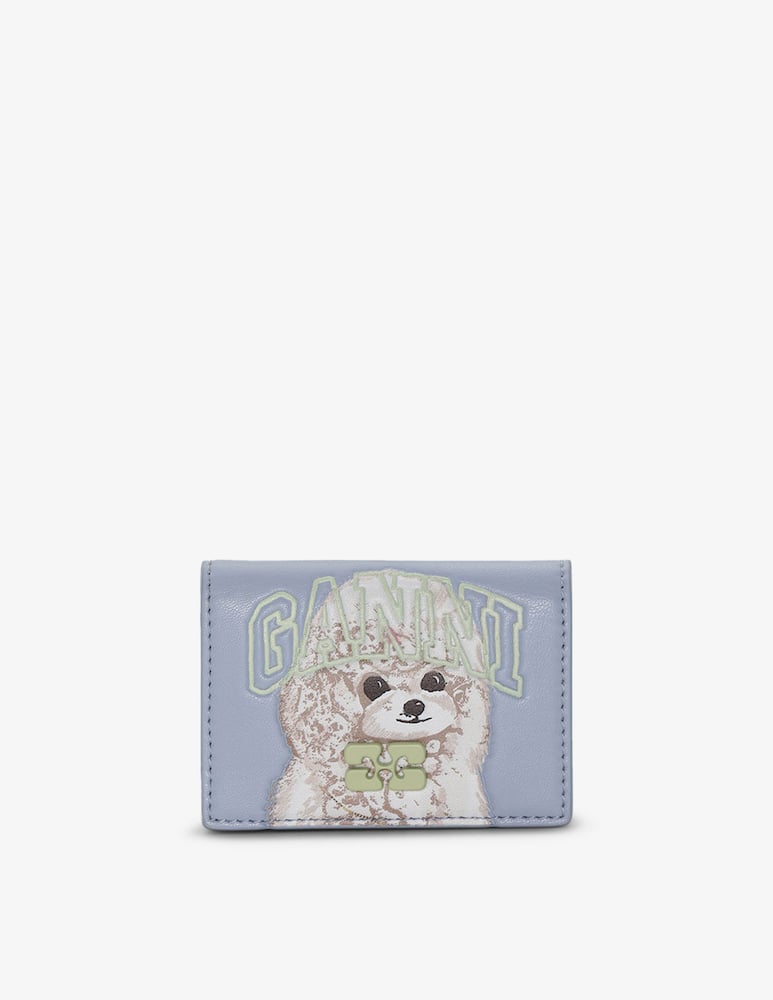 rinascente Ganni Portacarte con patta Bou