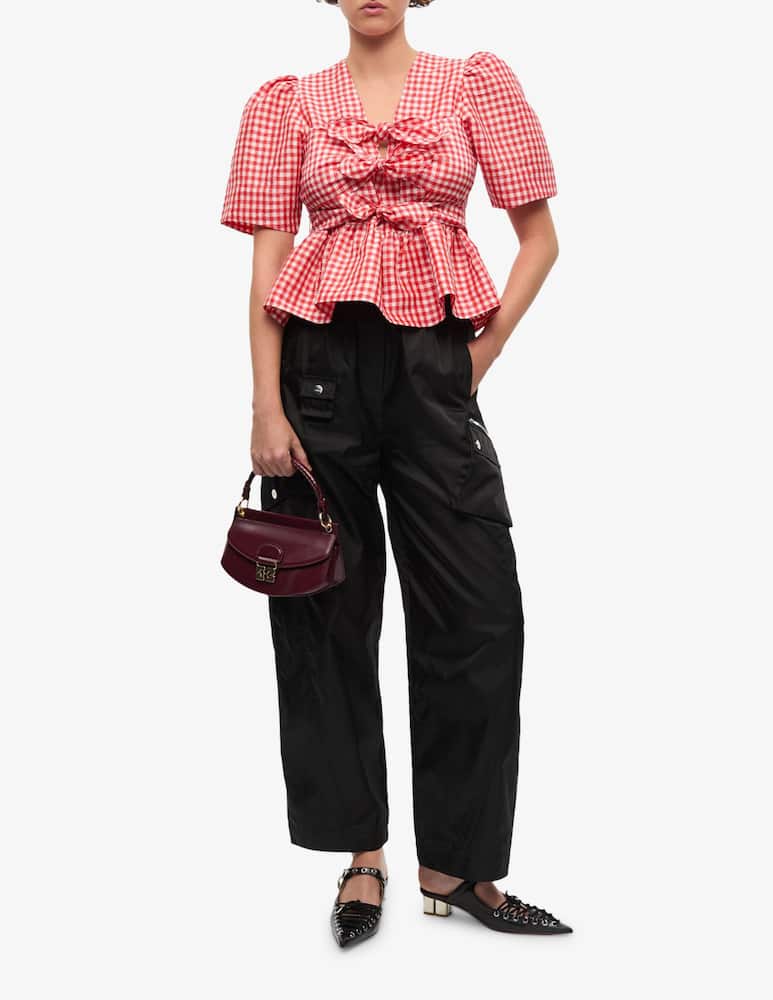 rinascente Ganni Mini top handle bag