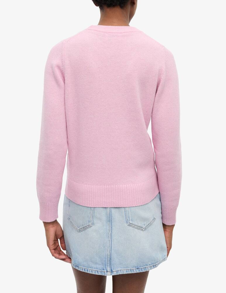 rinascente Ganni Poodle crewneck jumper