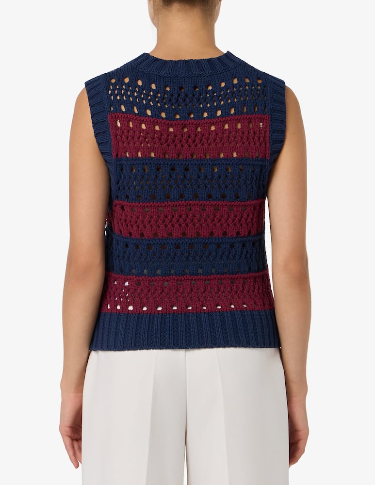 Ganni Striped cotton vest - picture 3 Ganni Striped cotton vest - picture 3