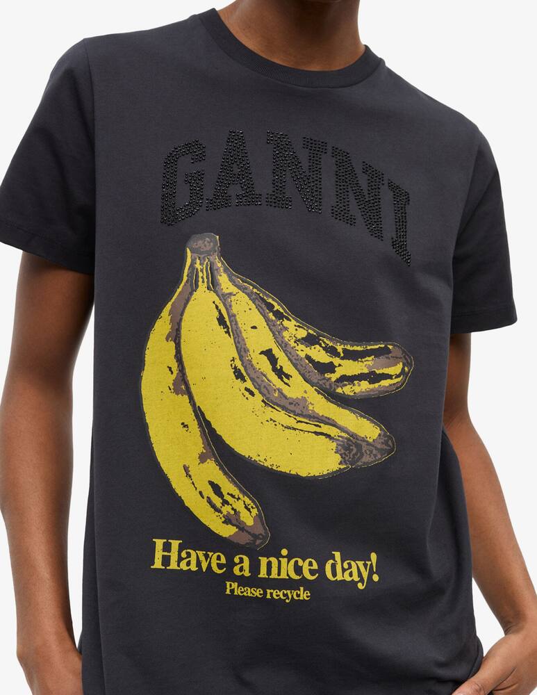 rinascente Ganni T-shirt banana