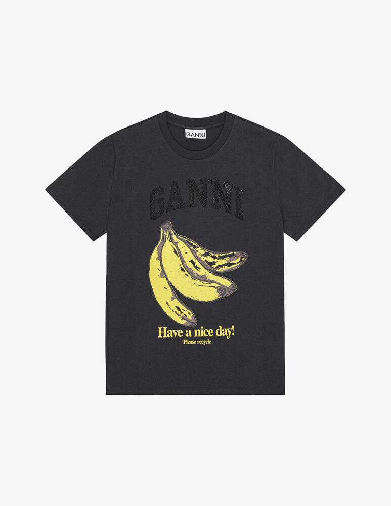 rinascente Ganni T-shirt banana