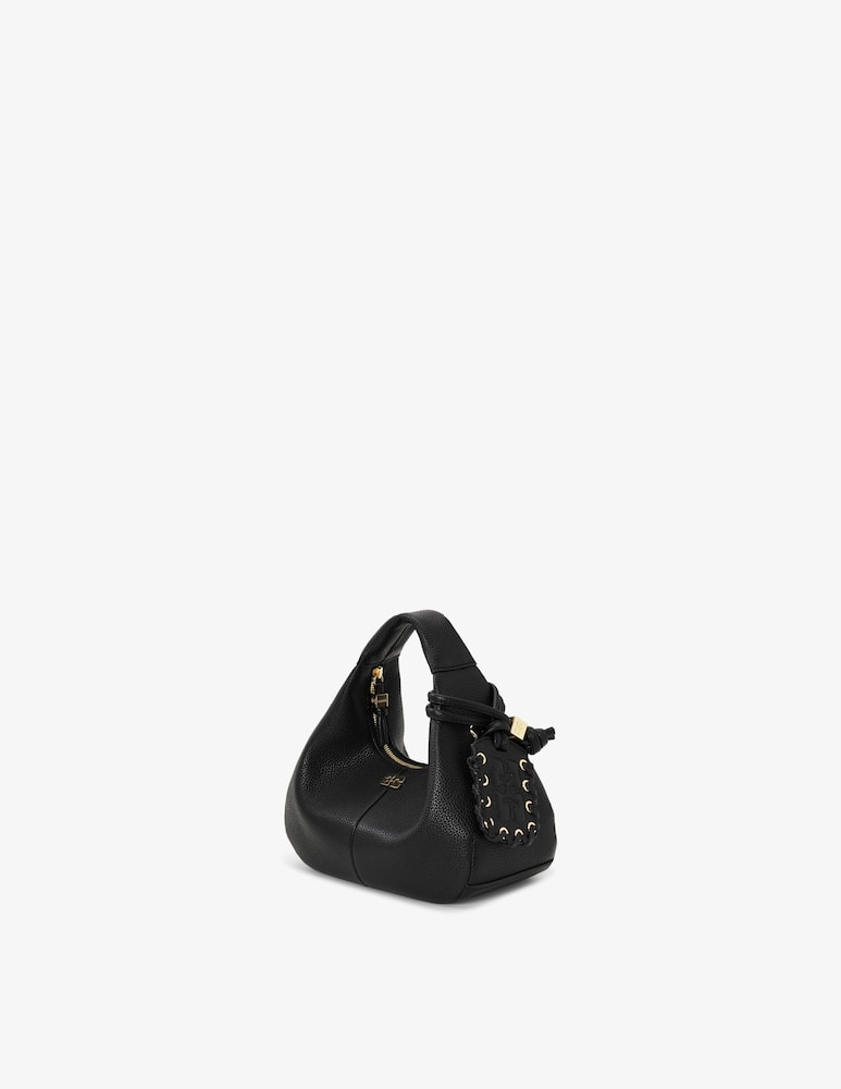 Ganni Hobo mini grained bag - picture 2 Ganni Hobo mini grained bag - picture 2
