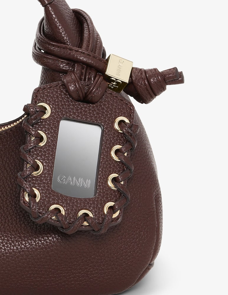 Ganni Mini grained hobo bag - picture 5 Ganni Mini grained hobo bag - picture 5