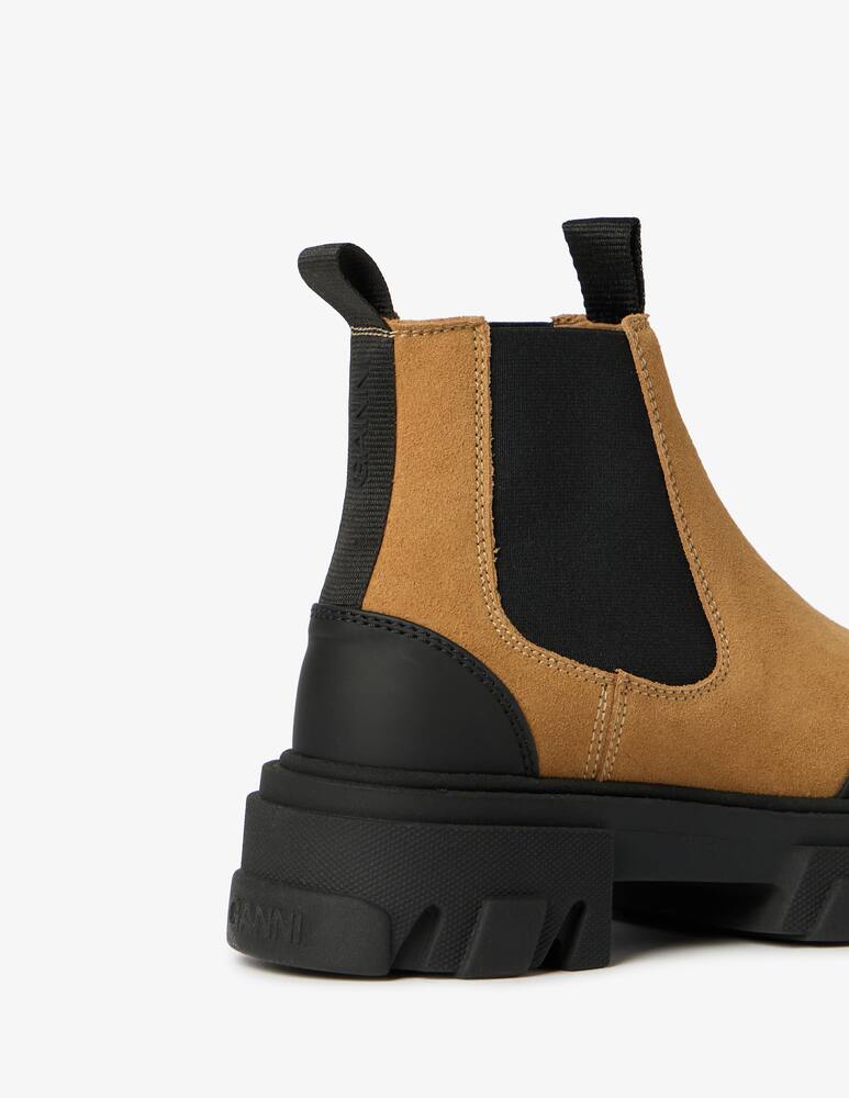 rinascente Ganni Chelsea boot track sole