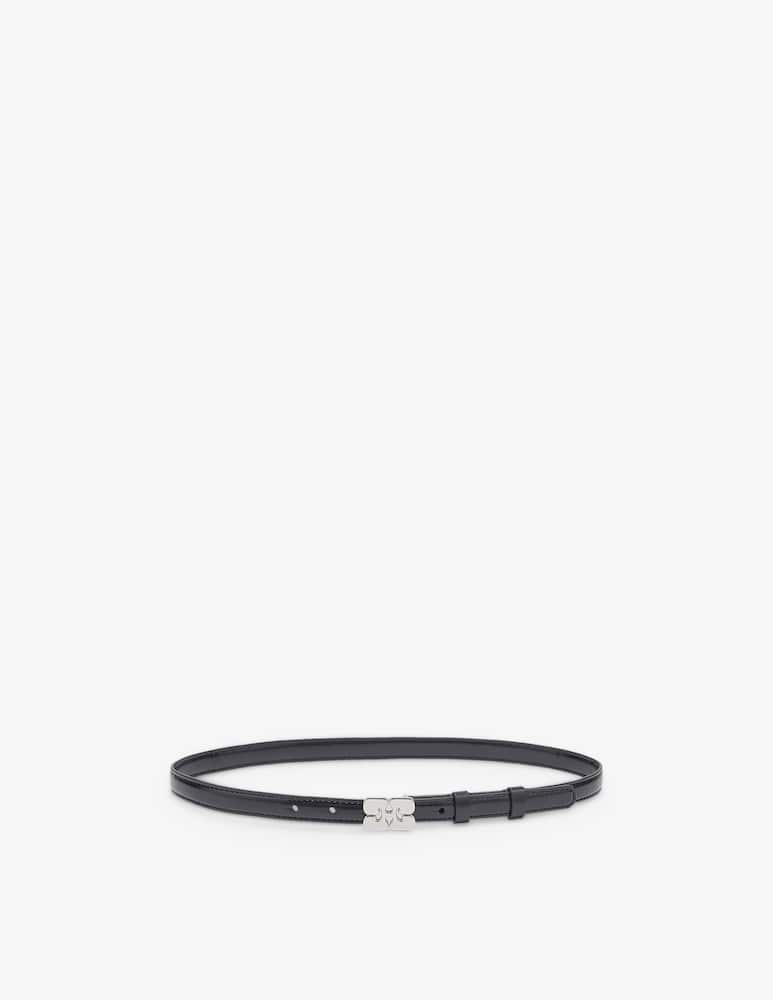 Ganni Kat belt small patent - picture 1