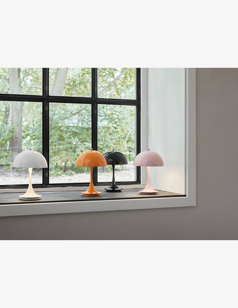 rinascente Louis Poulsen Panthella Portable Metal Lampada da Tavolo  