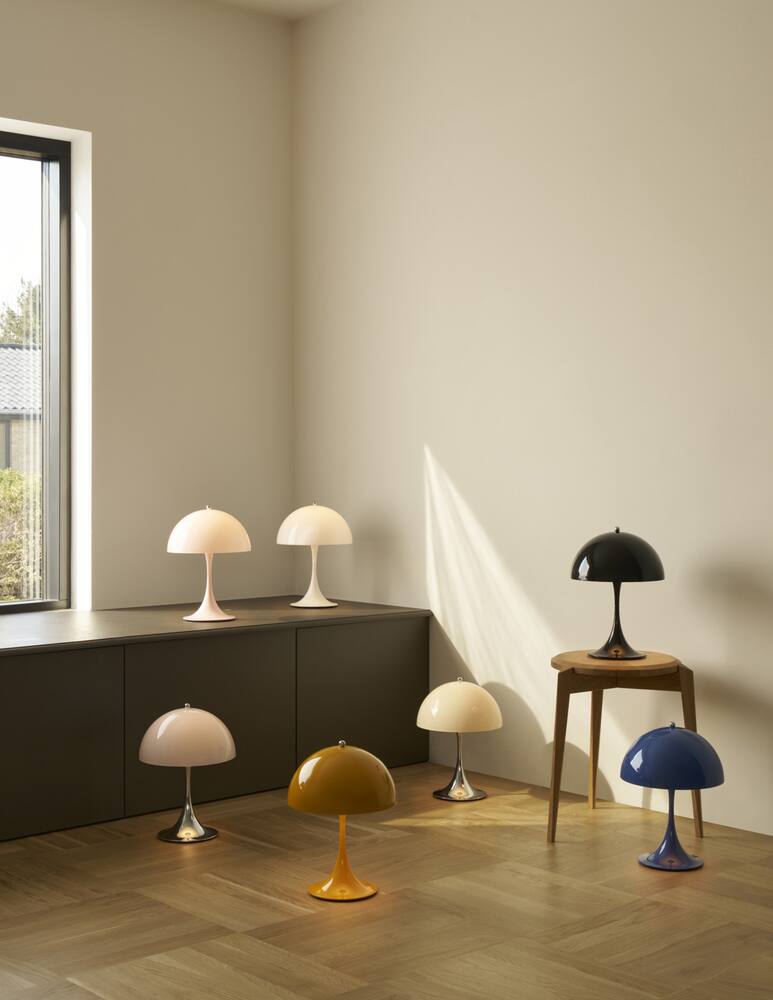 rinascente Louis Poulsen Panthella 250 Portable Lamp Opal White