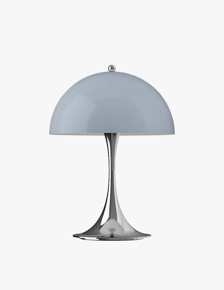 rinascente Louis Poulsen Panthella 250 Lampada Portatile Chrome Opal Blue Grey