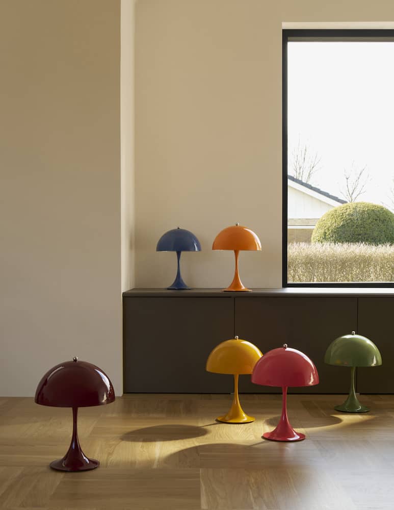 rinascente Louis Poulsen Panthella 250 Lampada Portatile Opaque Coral