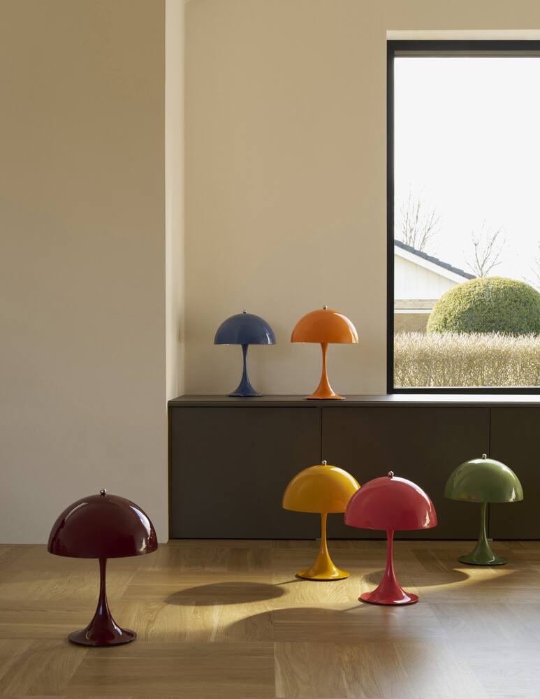 rinascente Louis Poulsen Panthella 250 Portable Lamp Opaque Yellow