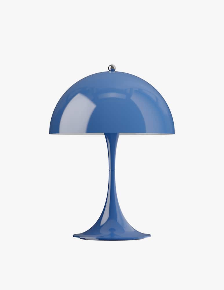 rinascente Louis Poulsen Panthella 250 Portable Lamp Opaque Indigo Blue
