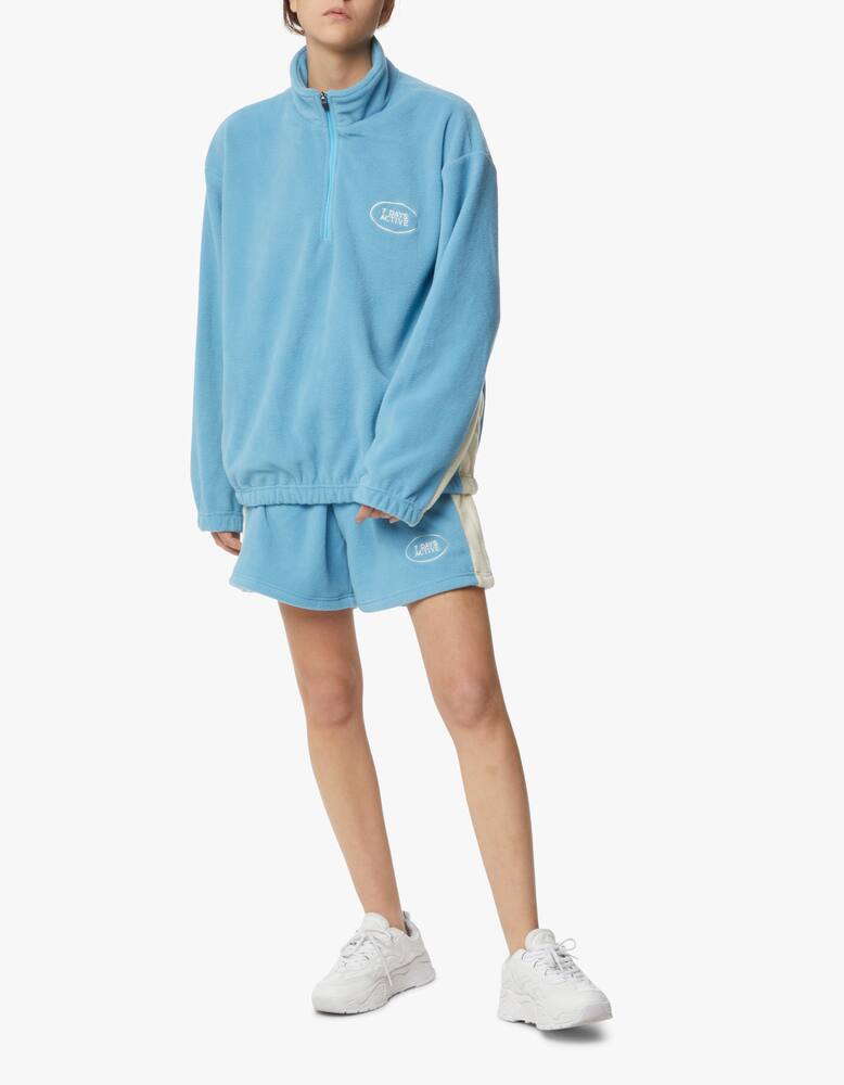 rinascente 7 Days Active Fleece pullover with half zip