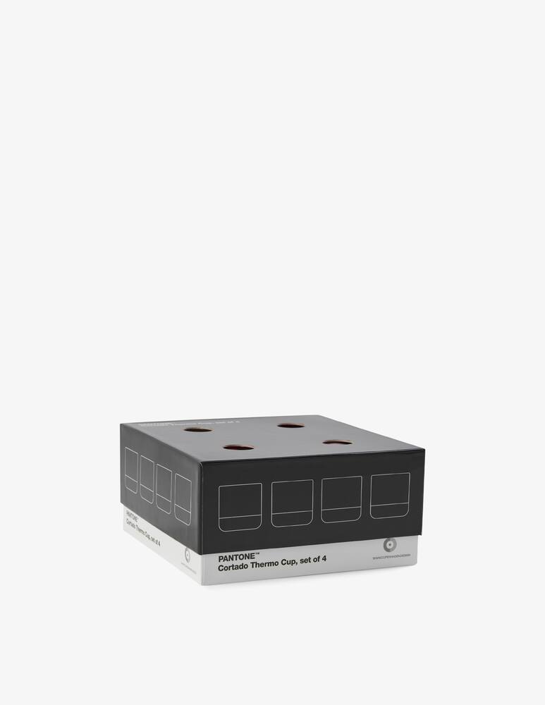 rinascente Pantone Cortado Thermo Cup Set 4 pz 170 ml