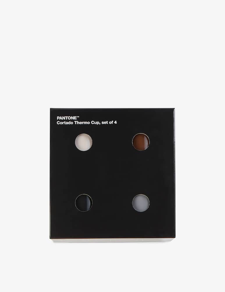 Pantone Tazza Cortado Thermo Set 4 pz 170 ml - immagine 3 Pantone Tazza Cortado Thermo Set 4 pz 170 ml - immagine 3