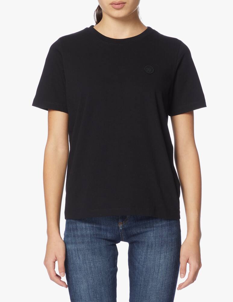 rinascente Wood Wood T-shirt in cotone Mia