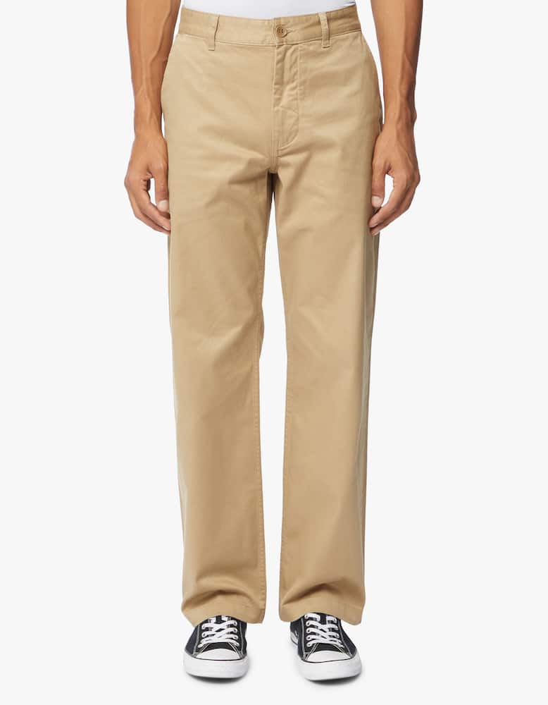 rinascente Wood Wood Stefan relaxed chino pant - Beige
