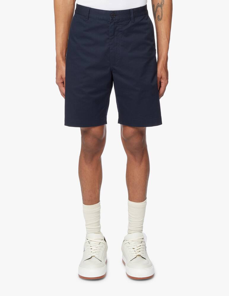 rinascente Wood Wood Short jonathan twill - blue