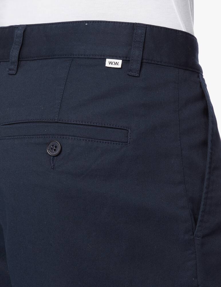 rinascente Wood Wood Short jonathan twill - blue